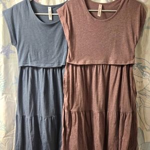 Latched mama nursing maternity dress bundle